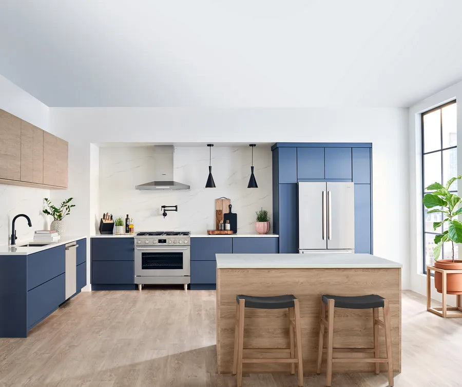 Bosch 800 Series, Gas freestanding range, 36'', Stainless steel