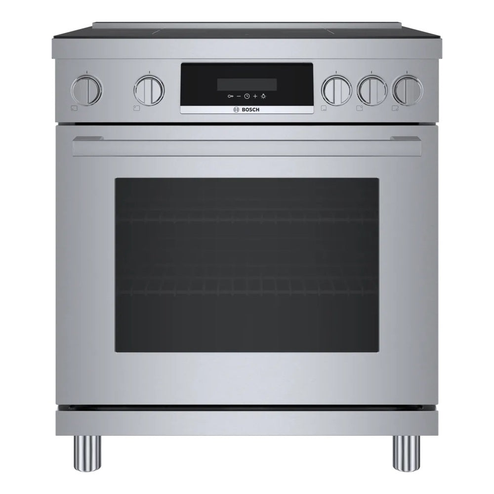 Bosch 800 Series, Induction freestanding range cooker, Stainless steel