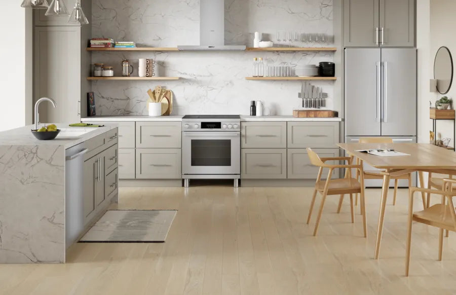 Bosch 800 Series, Induction freestanding range cooker, Stainless steel