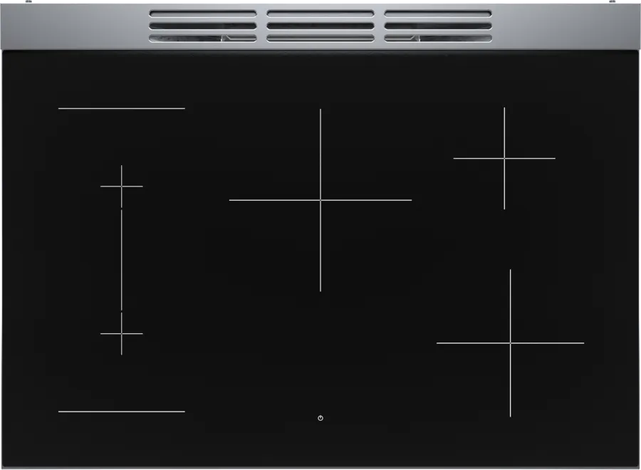 Bosch 800 Series, Induction freestanding range cooker, 36'', Stainless steel