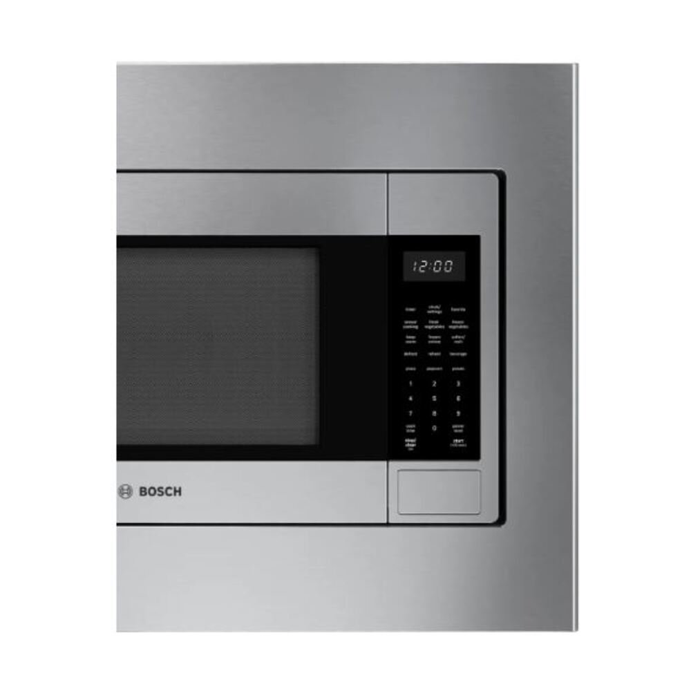 Bosch 300 Series, Built-In Microwave, 24'', Door Hinge: left, Stainless steel