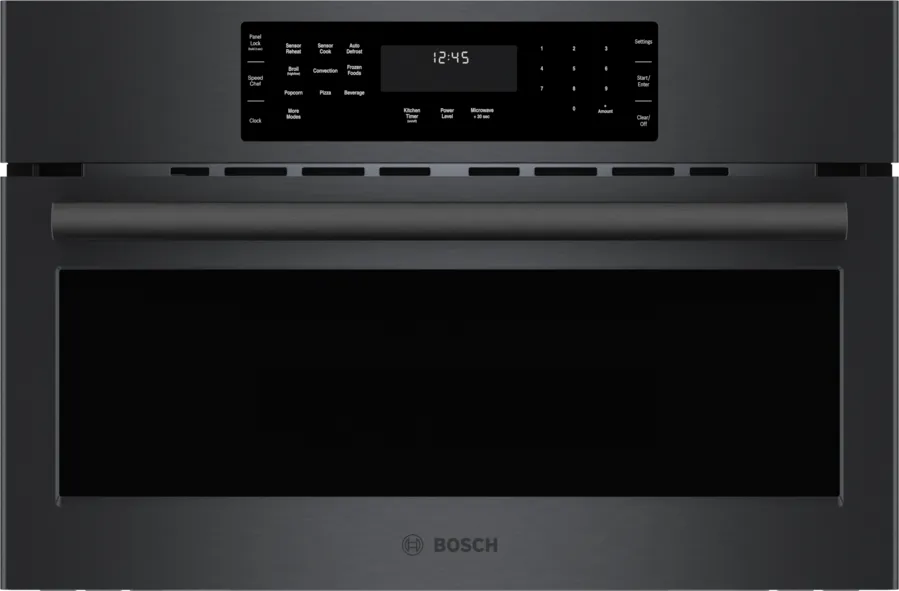Bosch 800 Series, Speed Oven, 30'', Black stainless steel