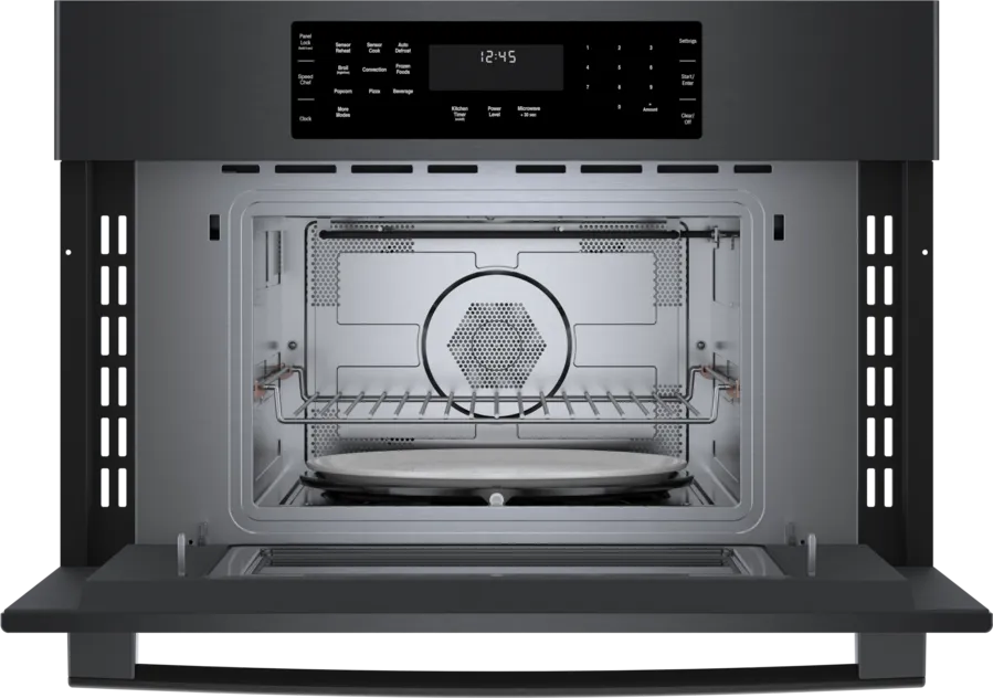 Bosch 800 Series, Speed Oven, 30'', Black stainless steel