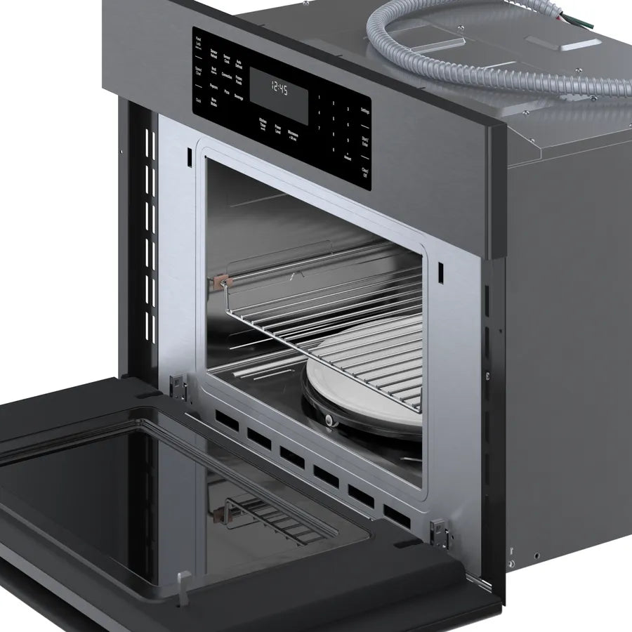 Bosch 800 Series, Speed Oven, 30'', Black stainless steel