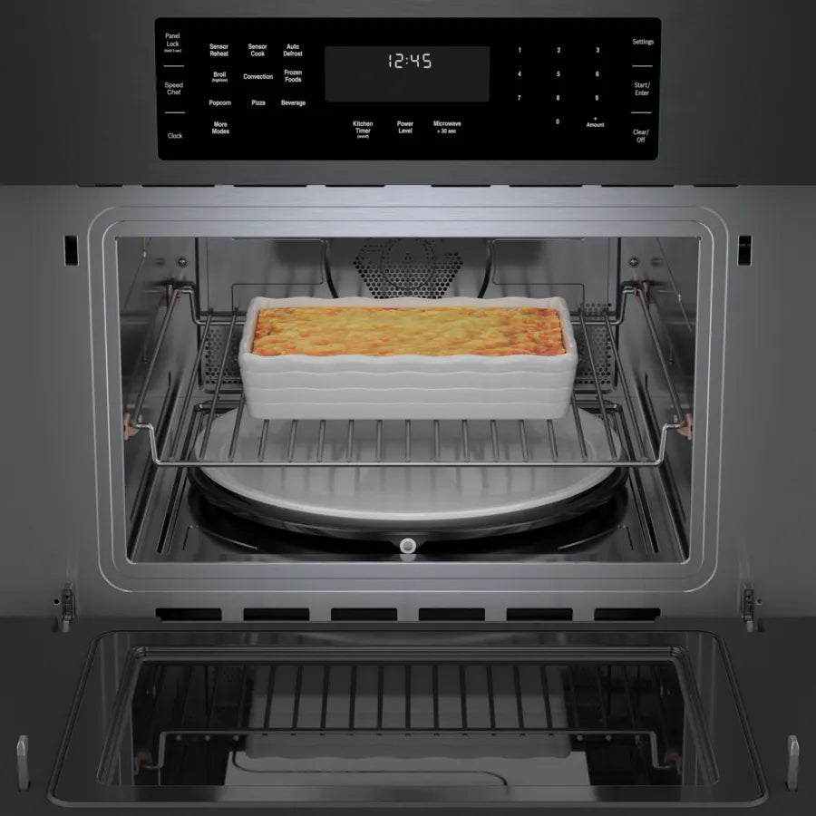 Bosch 800 Series, Speed Oven, 30'', Black stainless steel