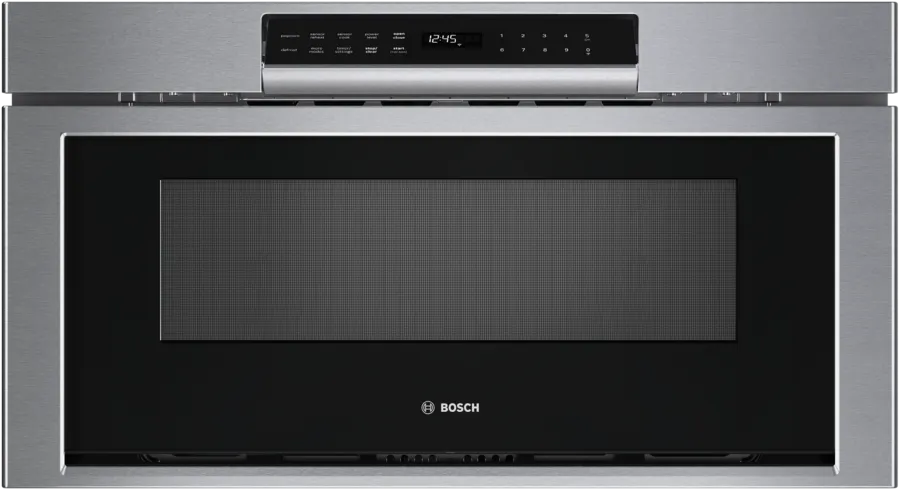 Bosch 800 Series, Drawer Microwave, 30'', Stainless steel