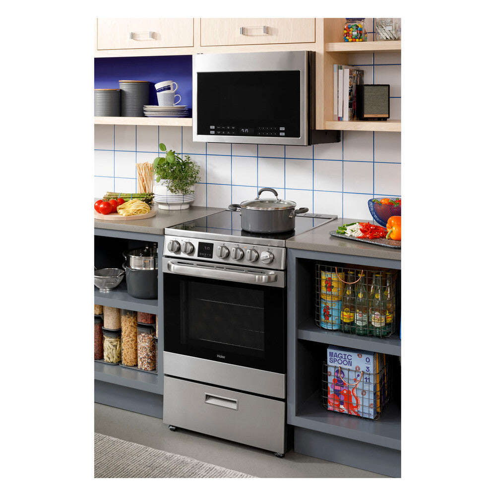 Haier 24" 1.4 Cu. Ft. Over-The-Range Microwave Oven