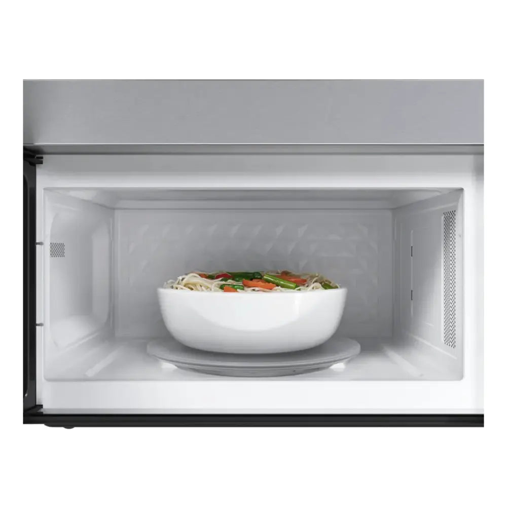 Bosch 300 Series, Over-The-Range Microwave, 30'', Door Hinge: left, Stainless steel