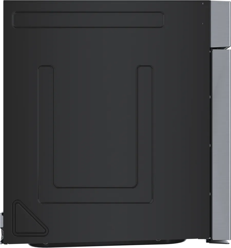 Bosch 500 Series, Over-The-Range Microwave, 30'', Door Hinge: left, Stainless steel