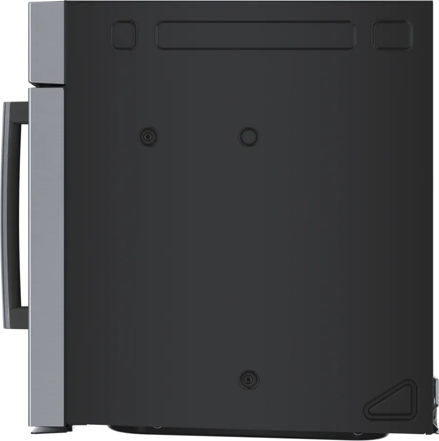 Bosch 500 Series, Over-The-Range Microwave, 30'', Door Hinge: left, Stainless steel