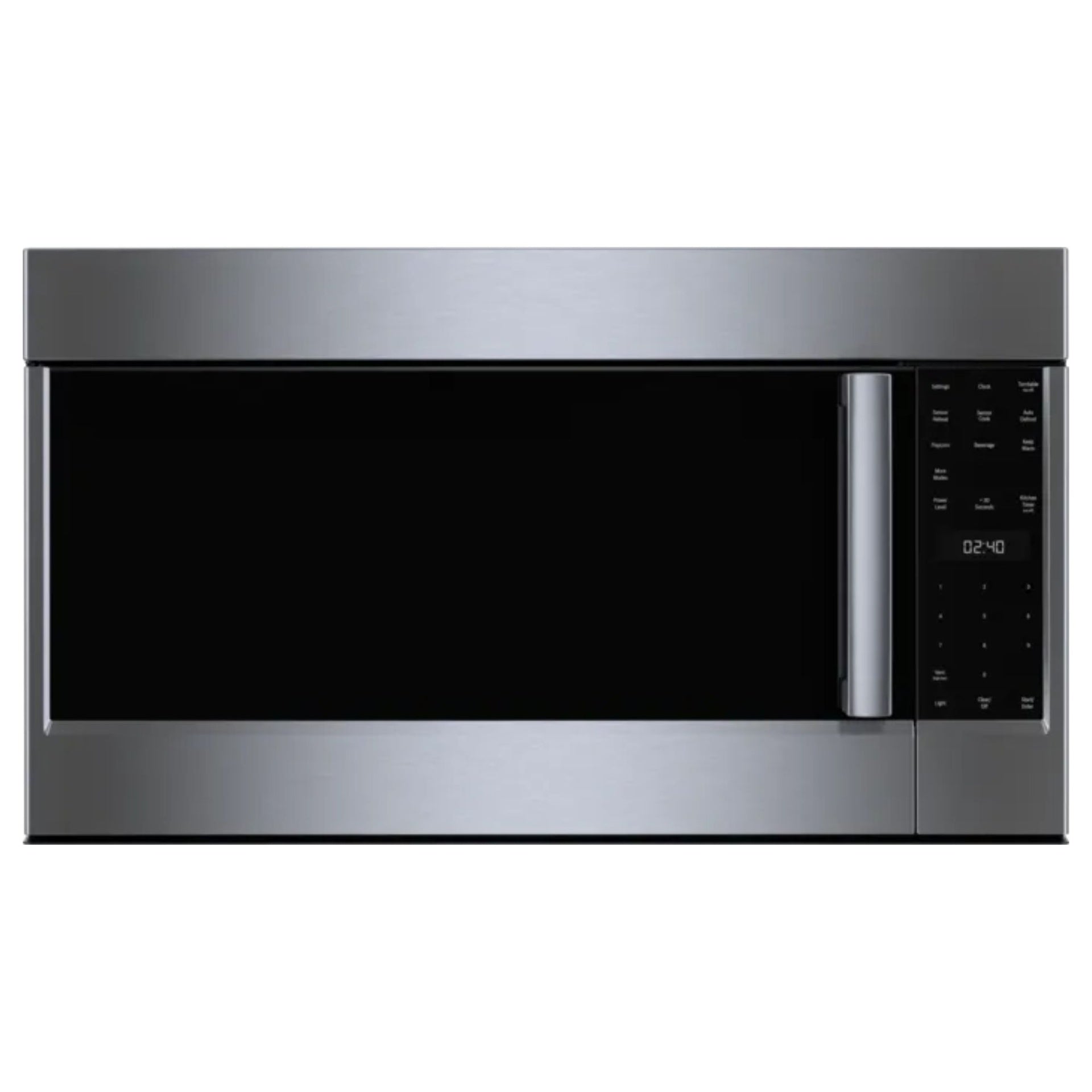Bosch 500 Series, Over-The-Range Microwave, 30'', Door Hinge: left, Stainless steel
