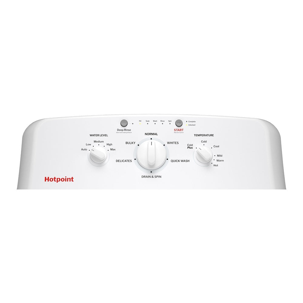 Hotpoint Hotpoint® 4.0 cu. ft. Capacity Washer with Stainless Steel Basket,Cold Plus and 