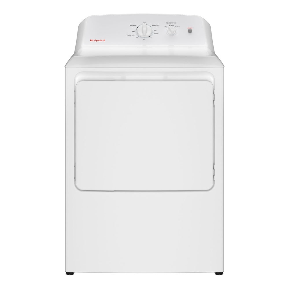 Hotpoint Hotpoint® 6.2 cu. ft. Capacity Gas Dryer with Up To 120 ft. Venting and Shallow 