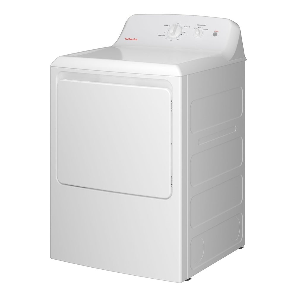 Hotpoint Hotpoint® 6.2 cu. ft. Capacity Gas Dryer with Up To 120 ft. Venting and Shallow 