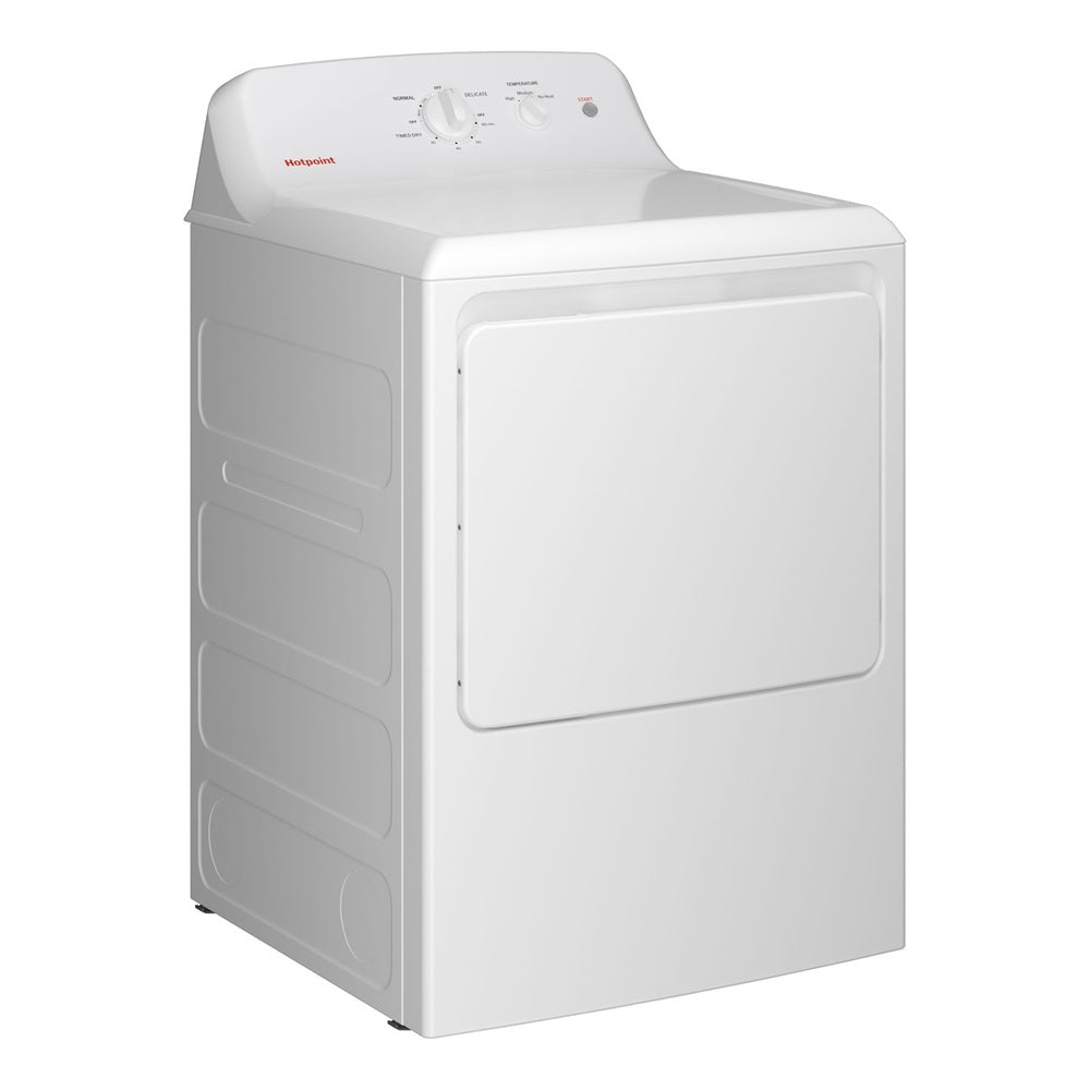 Hotpoint Hotpoint® 6.2 cu. ft. Capacity Gas Dryer with Up To 120 ft. Venting and Shallow 