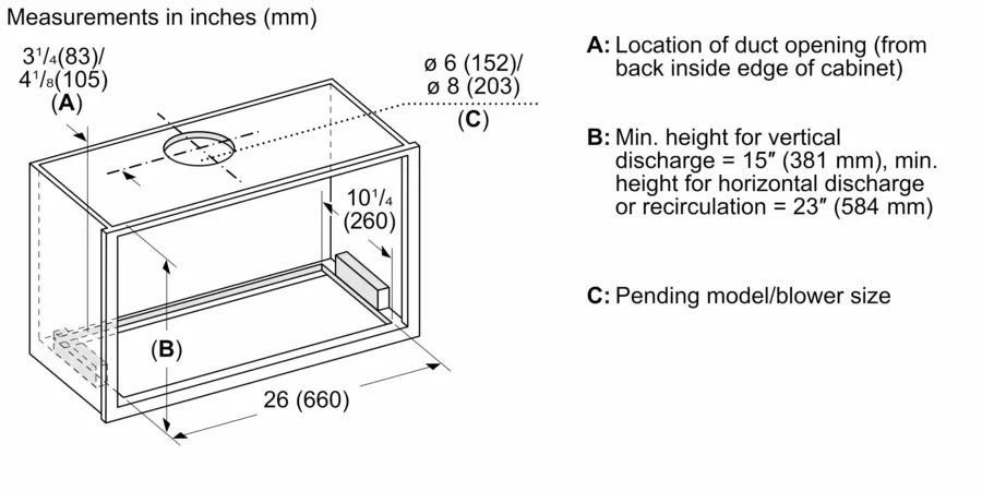 Bosch 800 Series, canopy cooker hood, Stainless steel