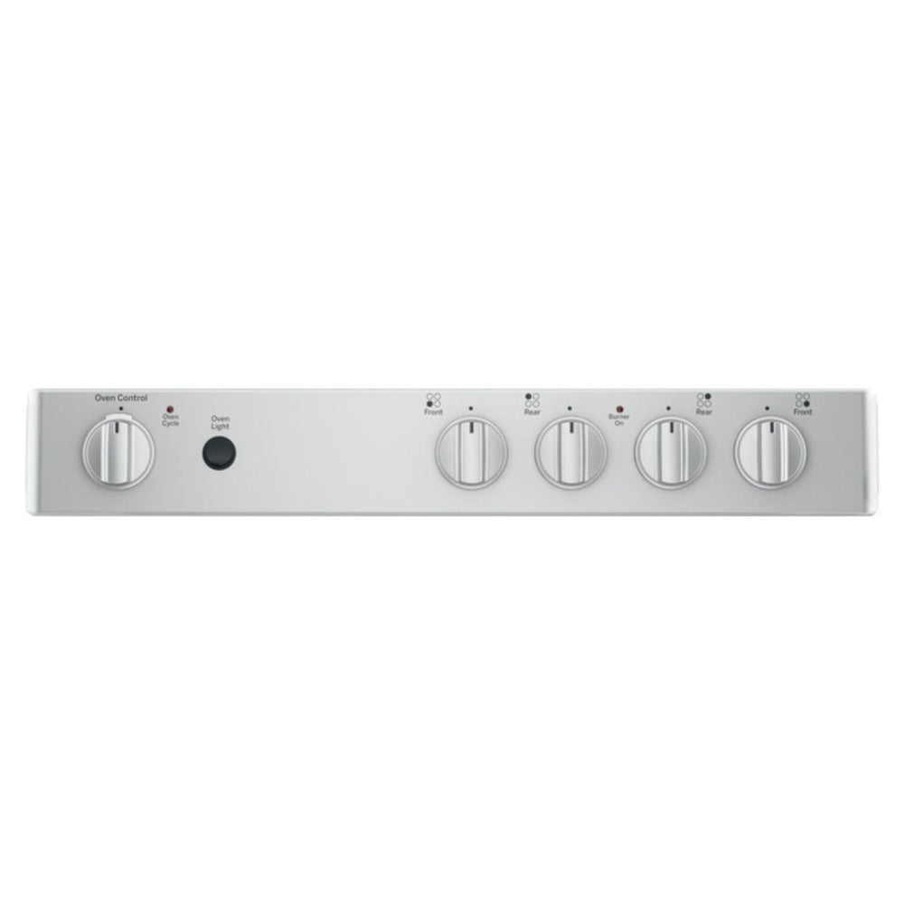 GE GE® ENERGY STAR® 24" Free-Standing/Slide-in Front Control Range with Steam Clean