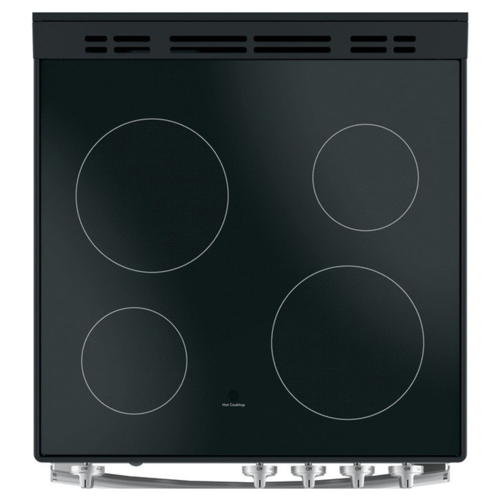 GE GE® ENERGY STAR® 24" Free-Standing/Slide-in Front Control Range with Steam Clean