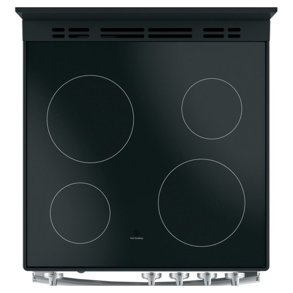 GE GE® ENERGY STAR® 24" Free-Standing/Slide-in Front Control Range with Steam Clean