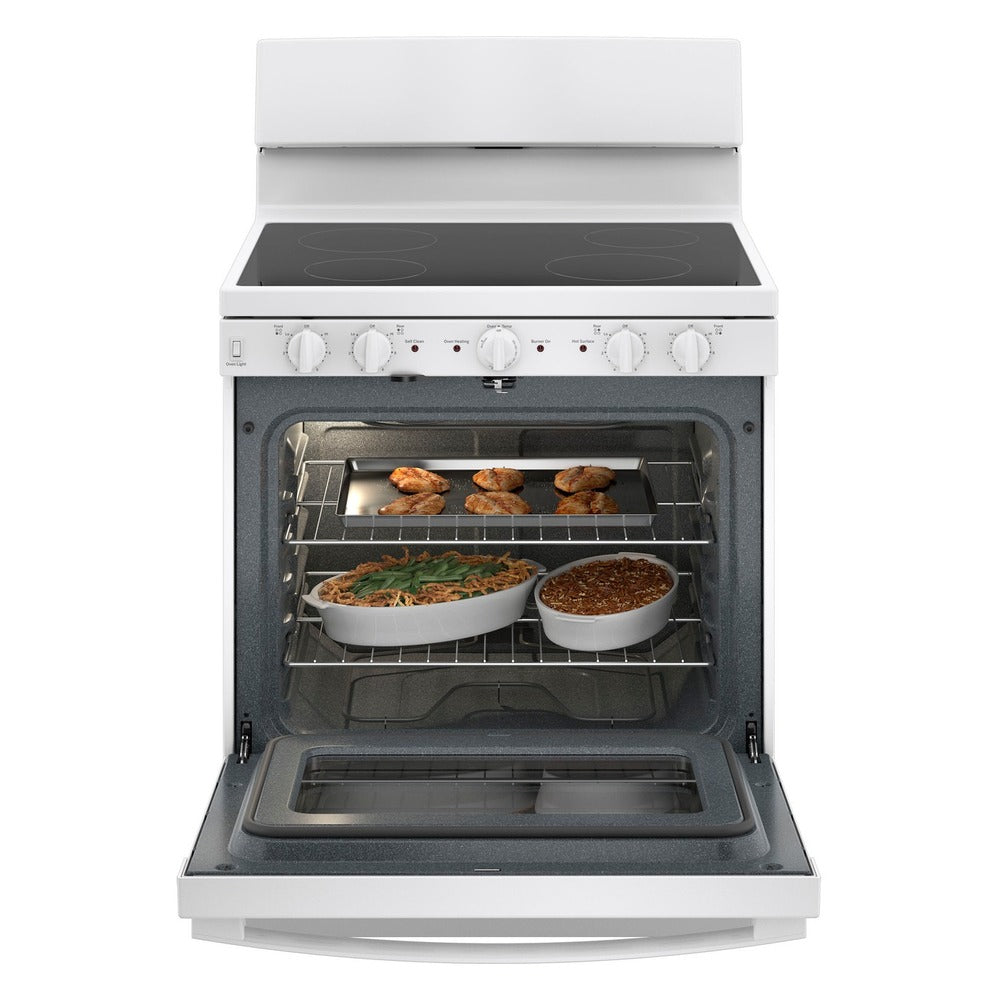 GE GE® ENERGY STAR® 30" Free-Standing Electric Radiant Smooth Cooktop Range