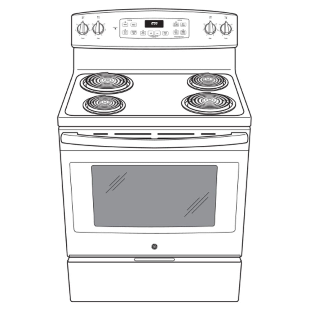 GE GE® ENERGY STAR® 30" Free-Standing Electric Range