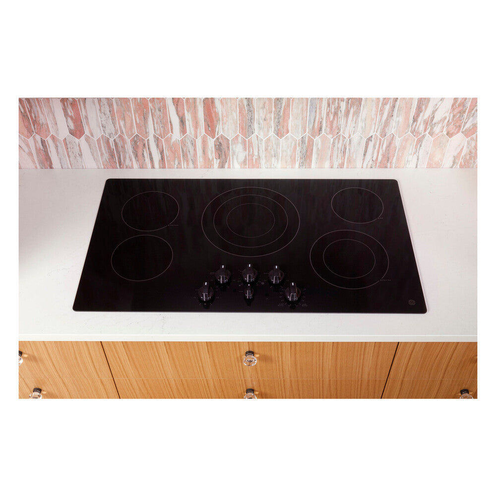 GE GE® 36" Built-In Knob Control Electric Cooktop
