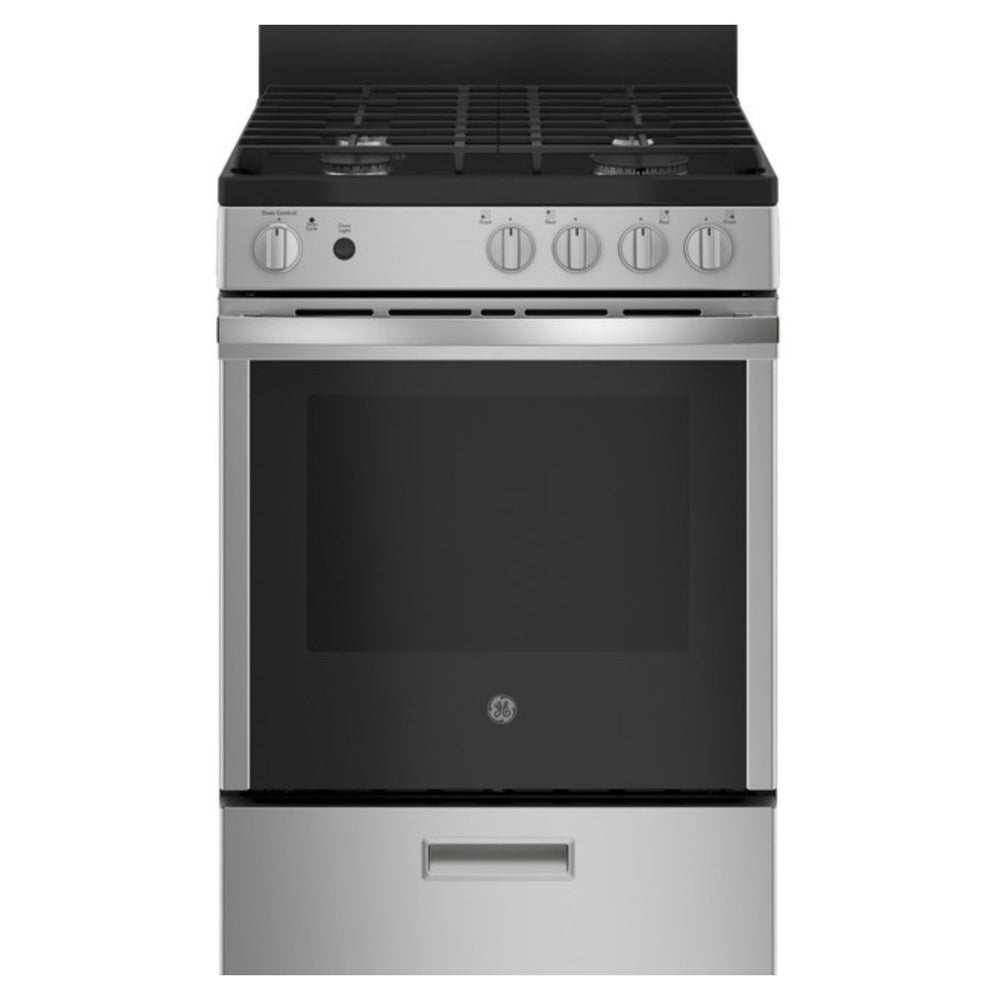 GE GE® 24" Steam Clean Free-Standing/Slide-in Gas Range