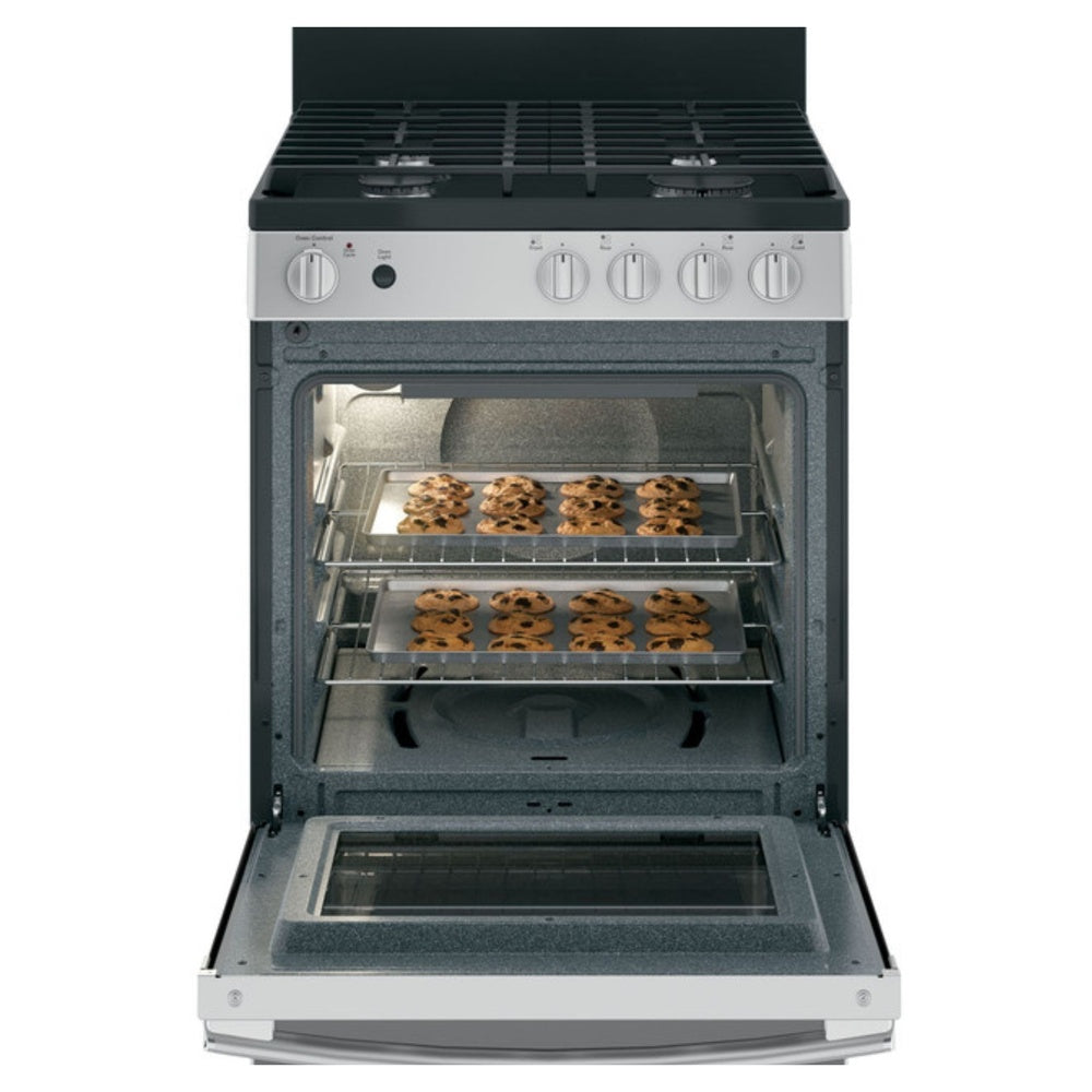 GE GE® 24" Steam Clean Free-Standing/Slide-in Gas Range