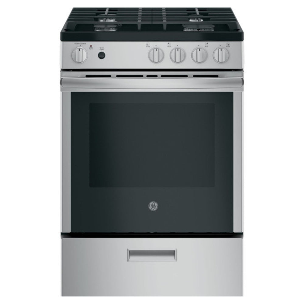 GE GE® 24" Steam Clean Free-Standing/Slide-in Gas Range