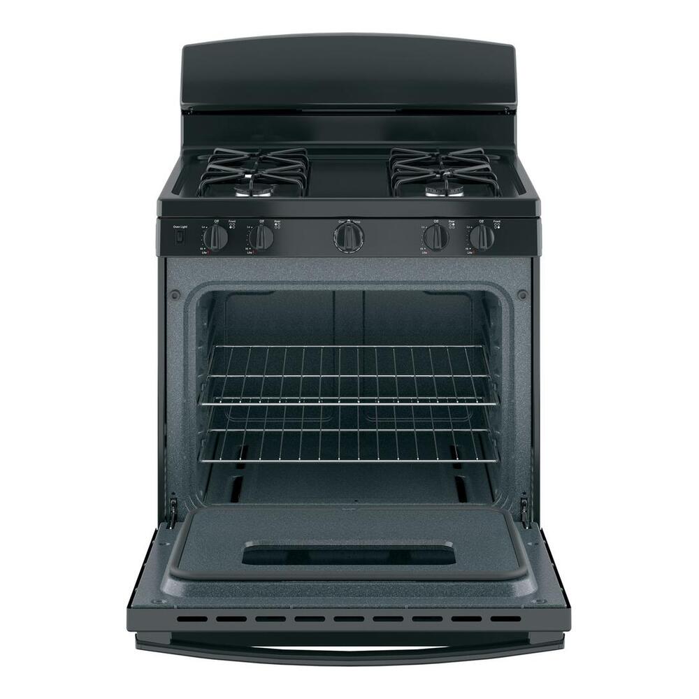 GE GE® 30" Free-Standing Front Control Gas Range