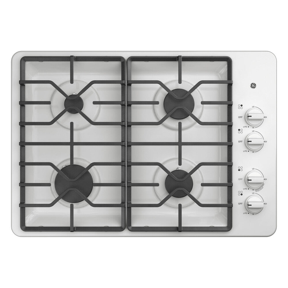 GE GE® 30" Built-In Gas Cooktop with Dishwasher-Safe Grates