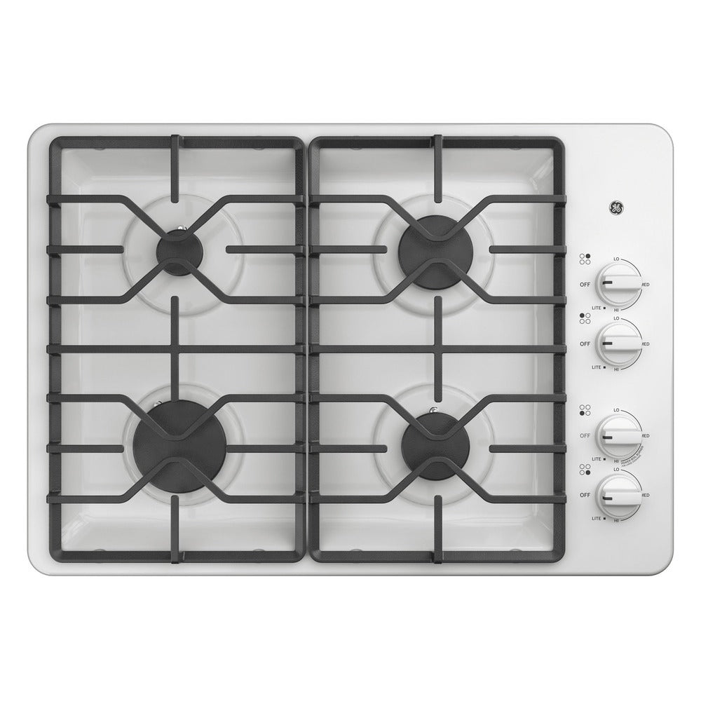 GE GE® 30" Built-In Gas Cooktop with Dishwasher-Safe Grates