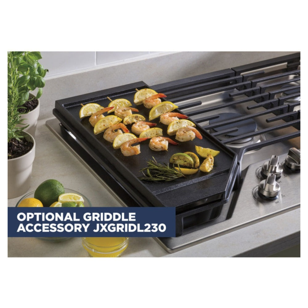 GE GE® 30" Built-In Gas Cooktop with 5 Burners and Dishwasher Safe Grates