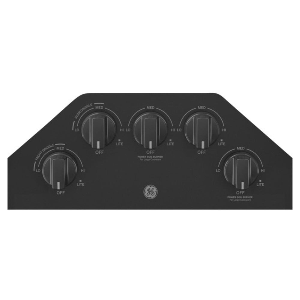 GE GE® 36" Built-In Gas Cooktop with 5 Burners and Dishwasher Safe Grates
