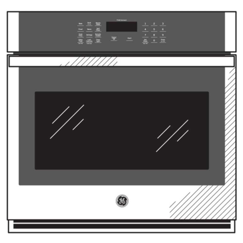 GE GE® 27" Smart Built-In Single Wall Oven