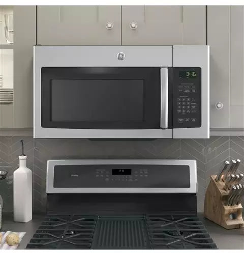 GE GE® 1.6 Cu. Ft. Over-the-Range Microwave Oven with Recirculating Venting