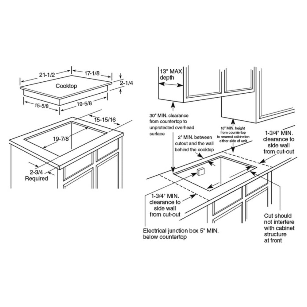 GE GE® 21" Electric Radiant Cooktop