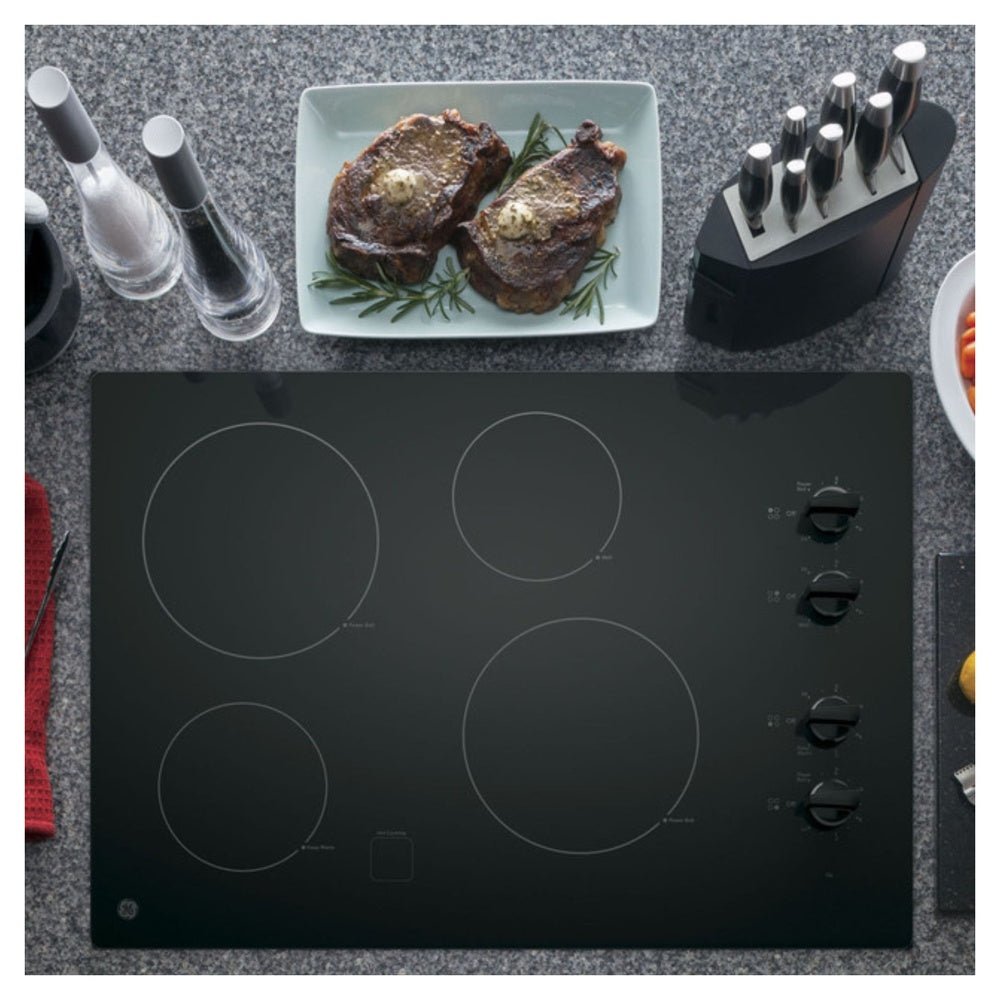 GE GE® 30" Built-In Knob Control Electric Cooktop