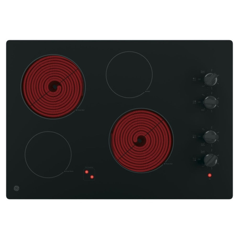 GE GE® 30" Built-In Knob Control Electric Cooktop