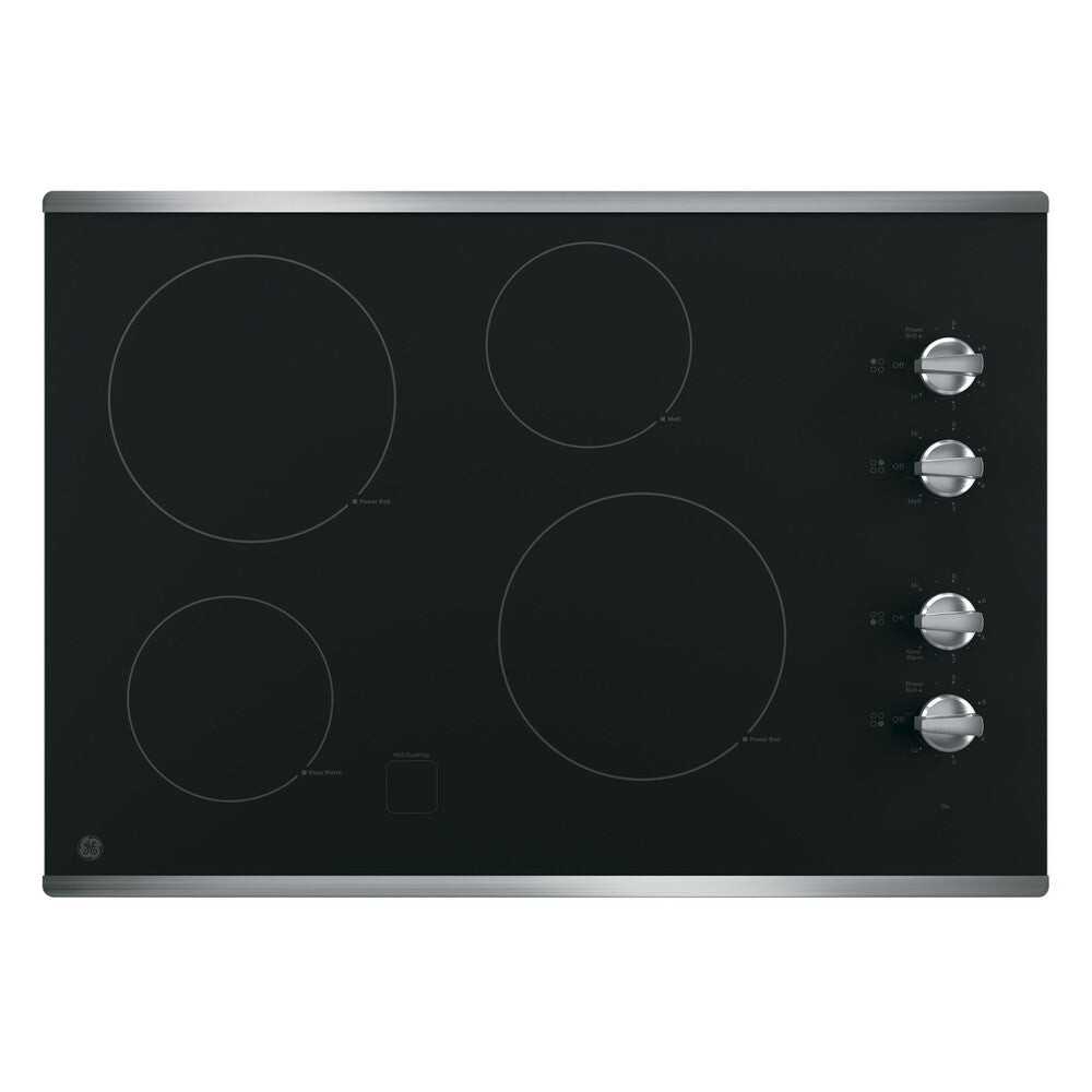 GE GE® 30" Built-In Knob Control Electric Cooktop