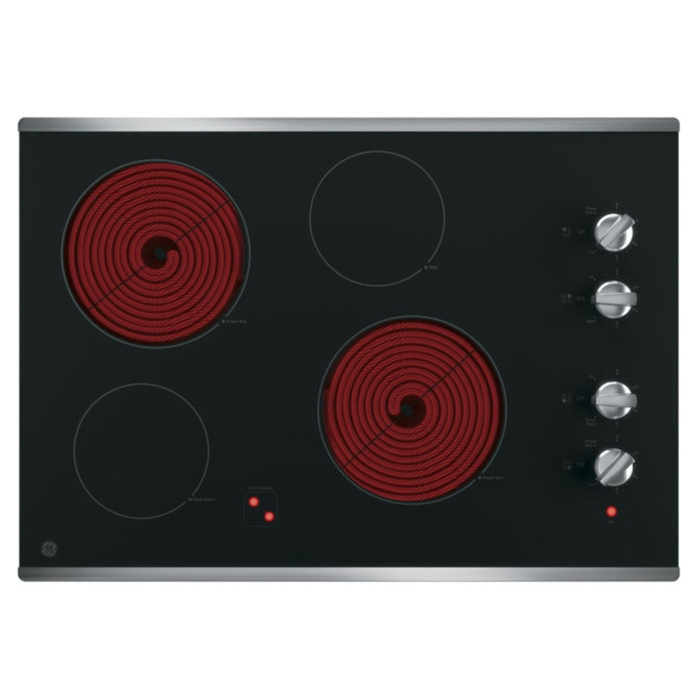 GE GE® 30" Built-In Knob Control Electric Cooktop