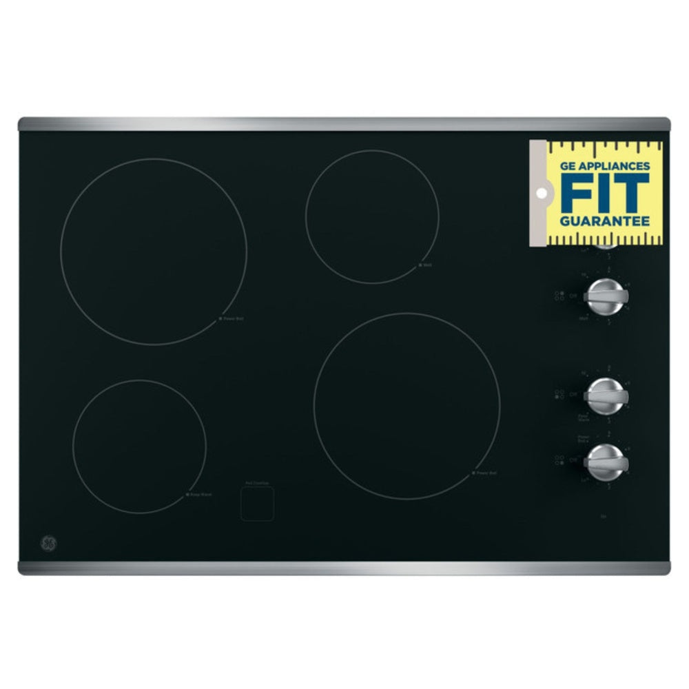 GE GE® 30" Built-In Knob Control Electric Cooktop