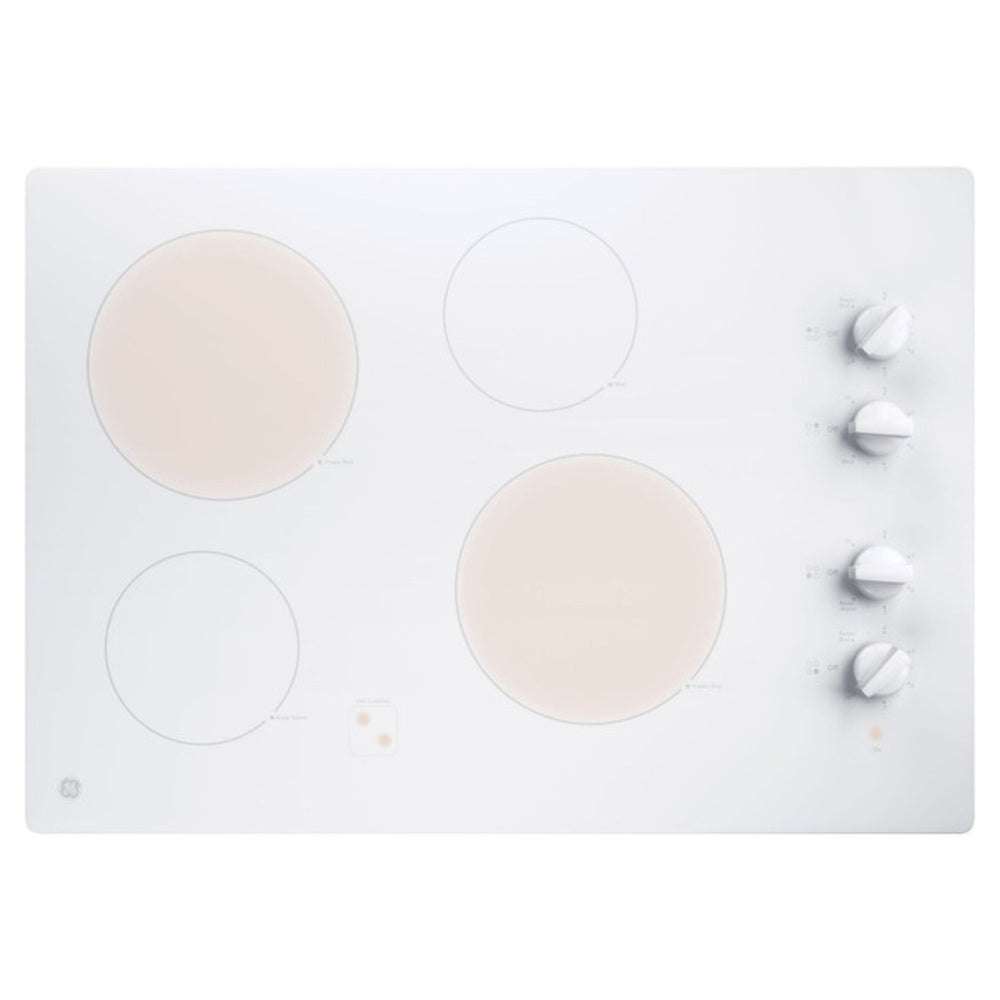 GE GE® 30" Built-In Knob Control Electric Cooktop