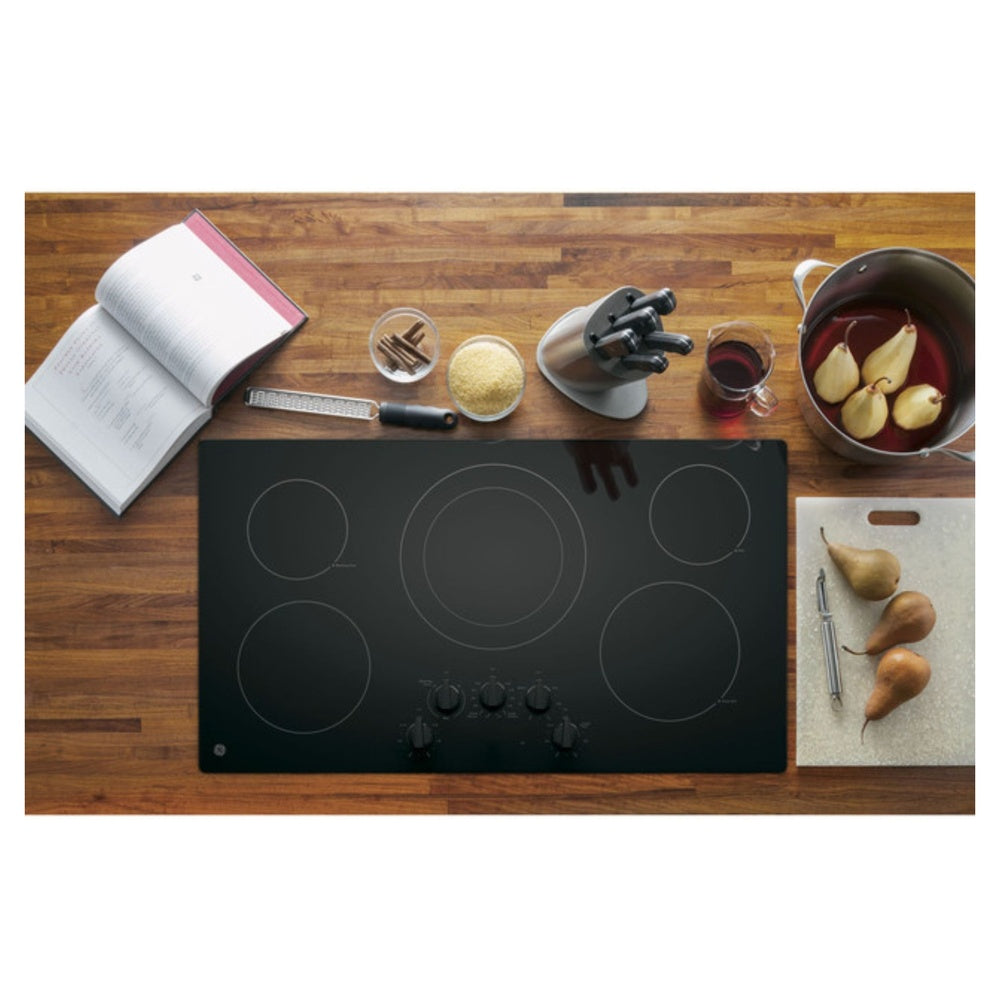 GE GE® 36" Built-In Knob Control Electric Cooktop