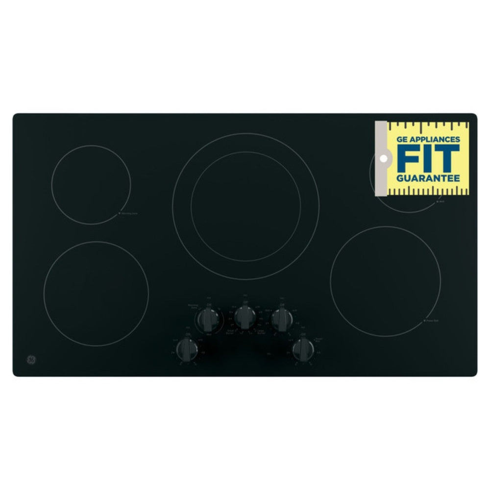 GE GE® 36" Built-In Knob Control Electric Cooktop
