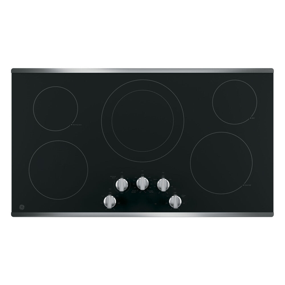 GE GE® 36" Built-In Knob Control Electric Cooktop
