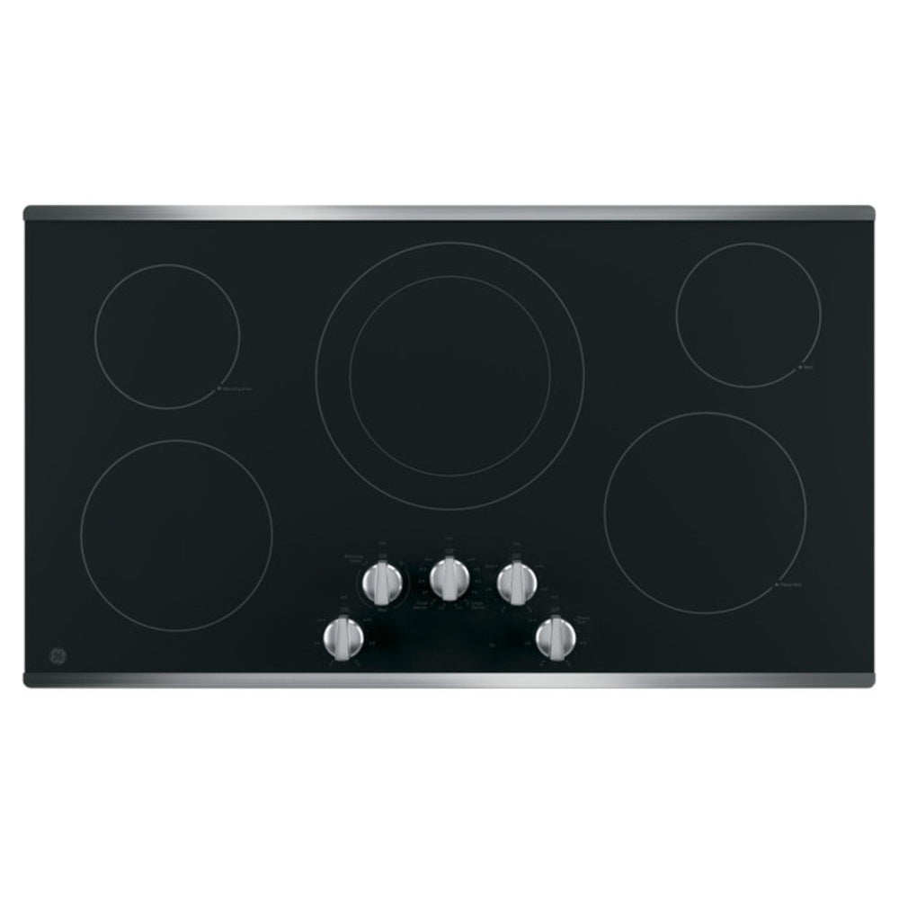 GE GE® 36" Built-In Knob Control Electric Cooktop