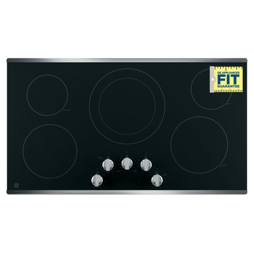 GE GE® 36" Built-In Knob Control Electric Cooktop