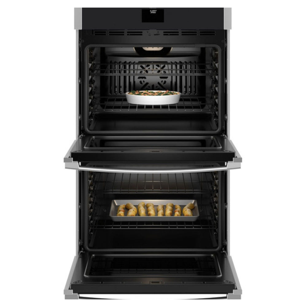 GE GE® 30" Smart Built-In Self-Clean Convection Double Wall Oven with No Preheat Ai