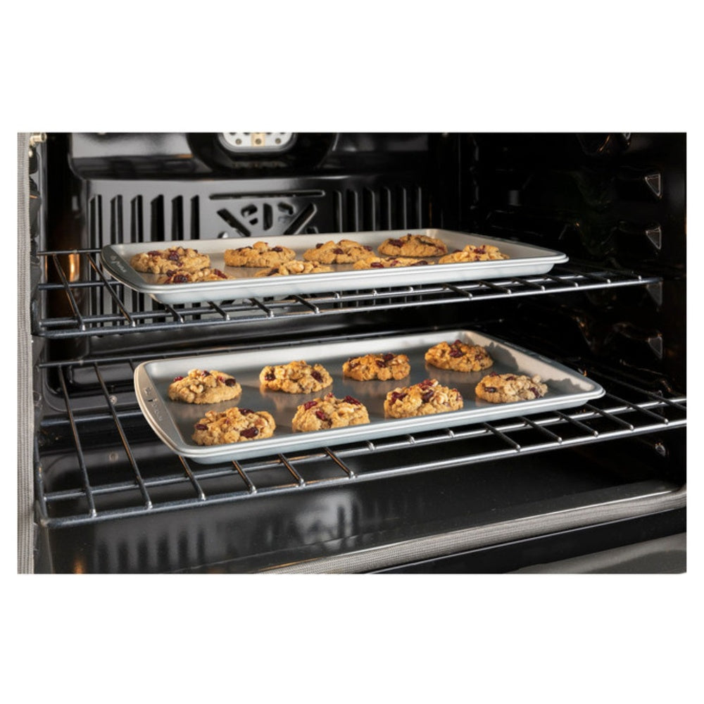 GE GE® 30" Smart Built-In Self-Clean Convection Double Wall Oven with No Preheat Ai